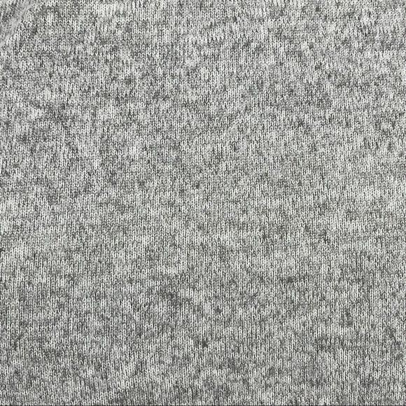 Dynamite Gray Zip-Shoulder Belted Sweater Dress – XS - Picture 9 of 11